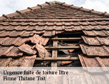 Urgence fuite de toiture ittre-1460 Firme Thitane Toit