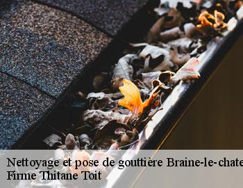 Nettoyage et pose de gouttière braine-le-chateau-1440 Firme Thitane Toit
