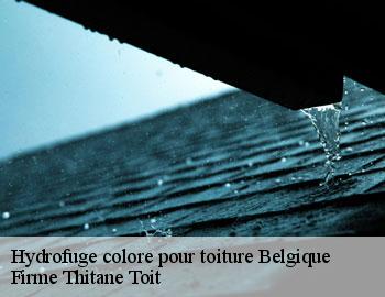 Hydrofuge colore pour toiture BE Belgique Firme Thitane Toit