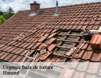 Urgence fuite de toiture HA Hainaut Firme Thitane Toit
