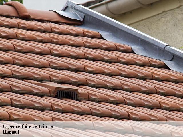 Urgence fuite de toiture Hainaut 