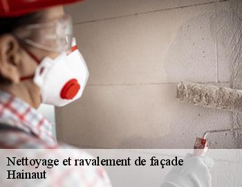Nettoyage et ravalement de façade HA Hainaut  Firme Thitane Toit