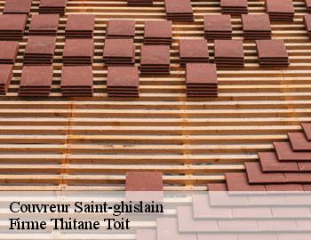 Couvreur saint-ghislain-7333 Firme Thitane Toit