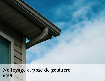 Nettoyage et pose de gouttière momignies-6590 Firme Thitane Toit