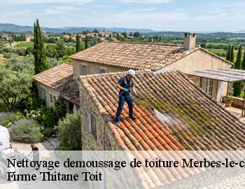 Nettoyage demoussage de toiture merbes-le-chateau-6567 Firme Thitane Toit