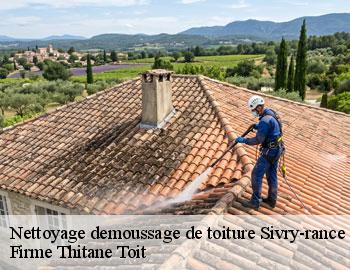 Nettoyage demoussage de toiture sivry-rance-6470 Firme Thitane Toit