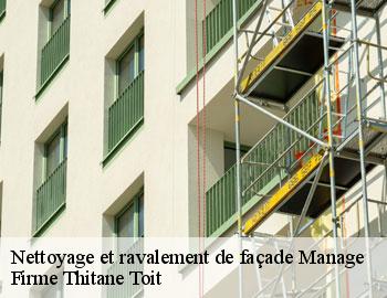 Nettoyage et ravalement de façade  manage-7170 Firme Thitane Toit